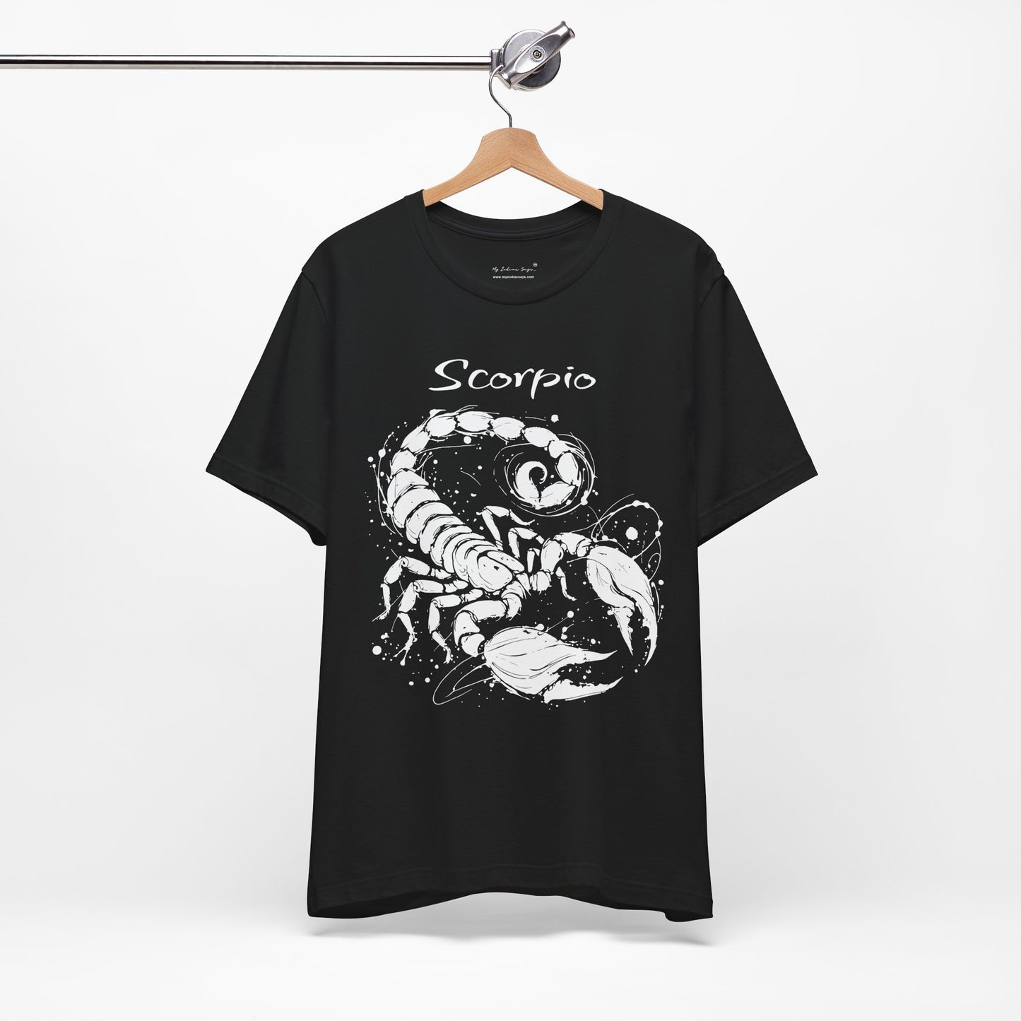 Scorpio White Splash Unisex T-Shirt