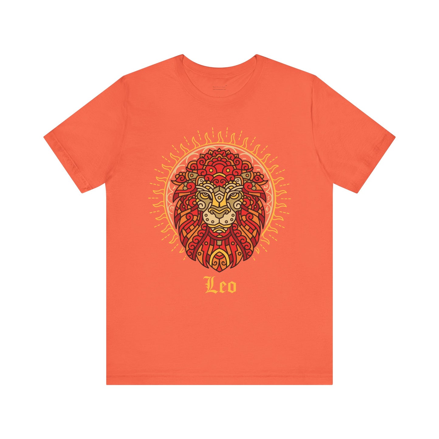 Leo Round Unisex T-Shirt
