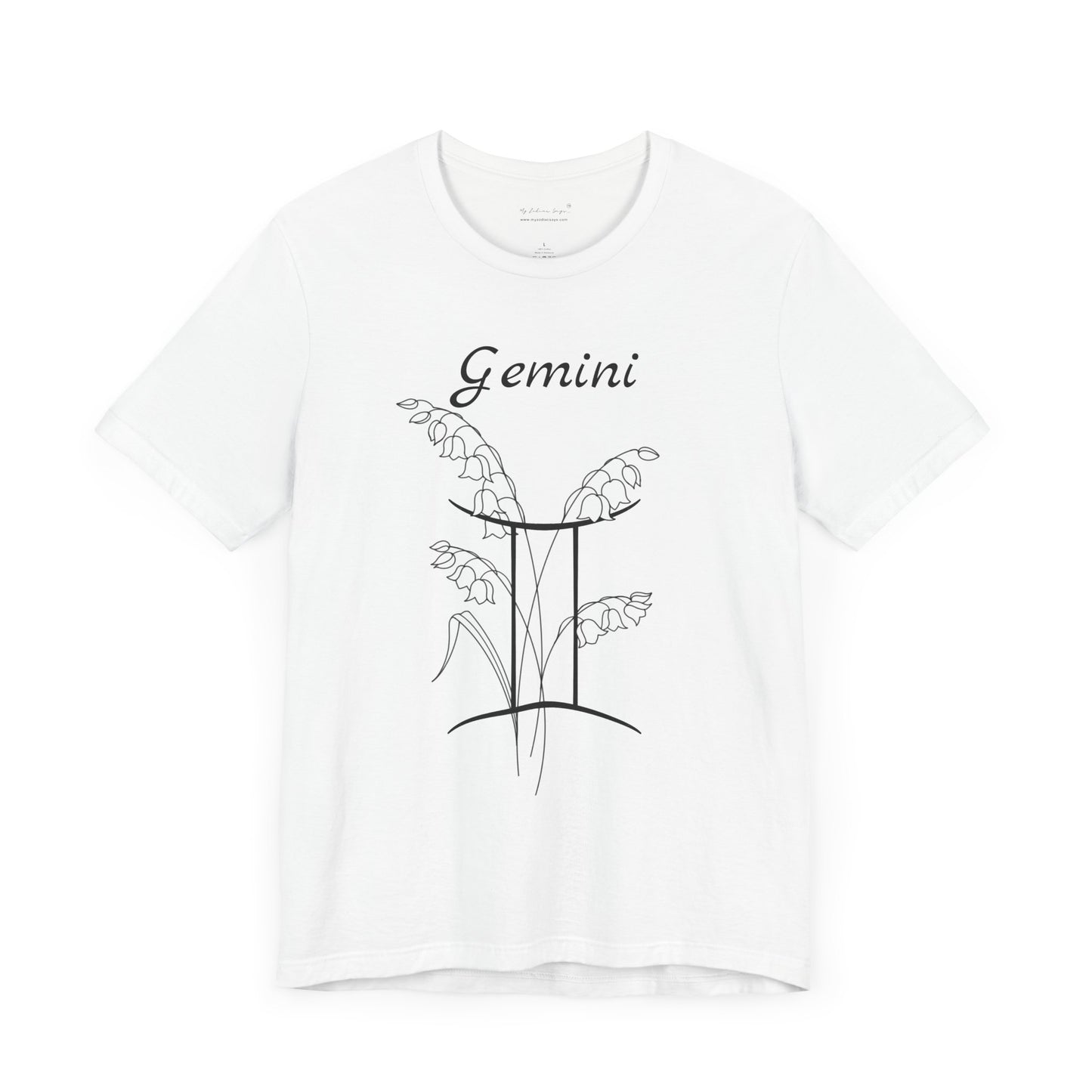 Gemini Blossom Unisex T-Shirt