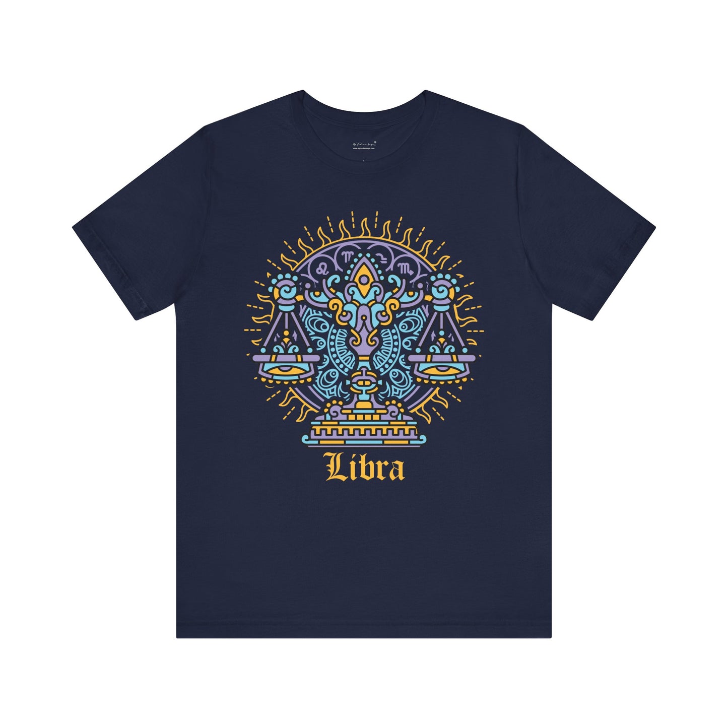 Libra Round Unisex T-Shirt