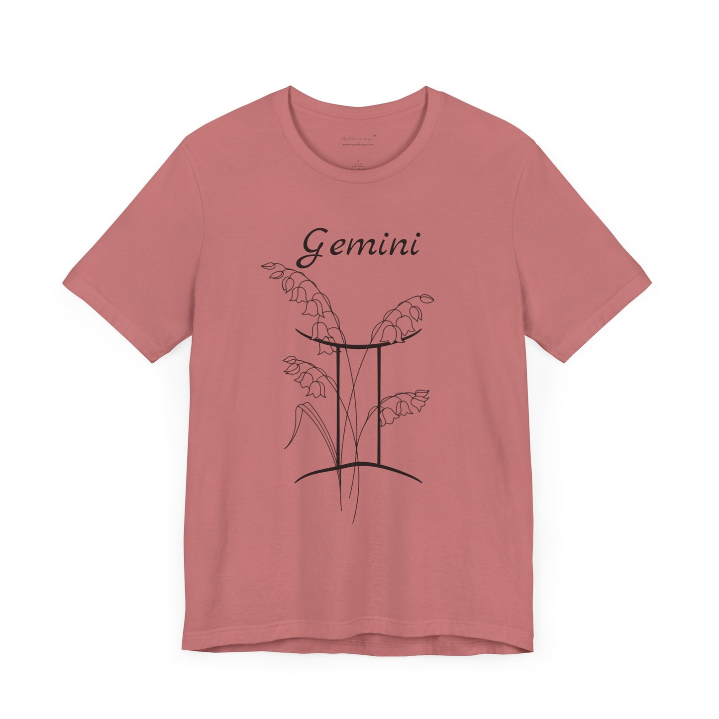 Gemini Blossom Unisex T-Shirt