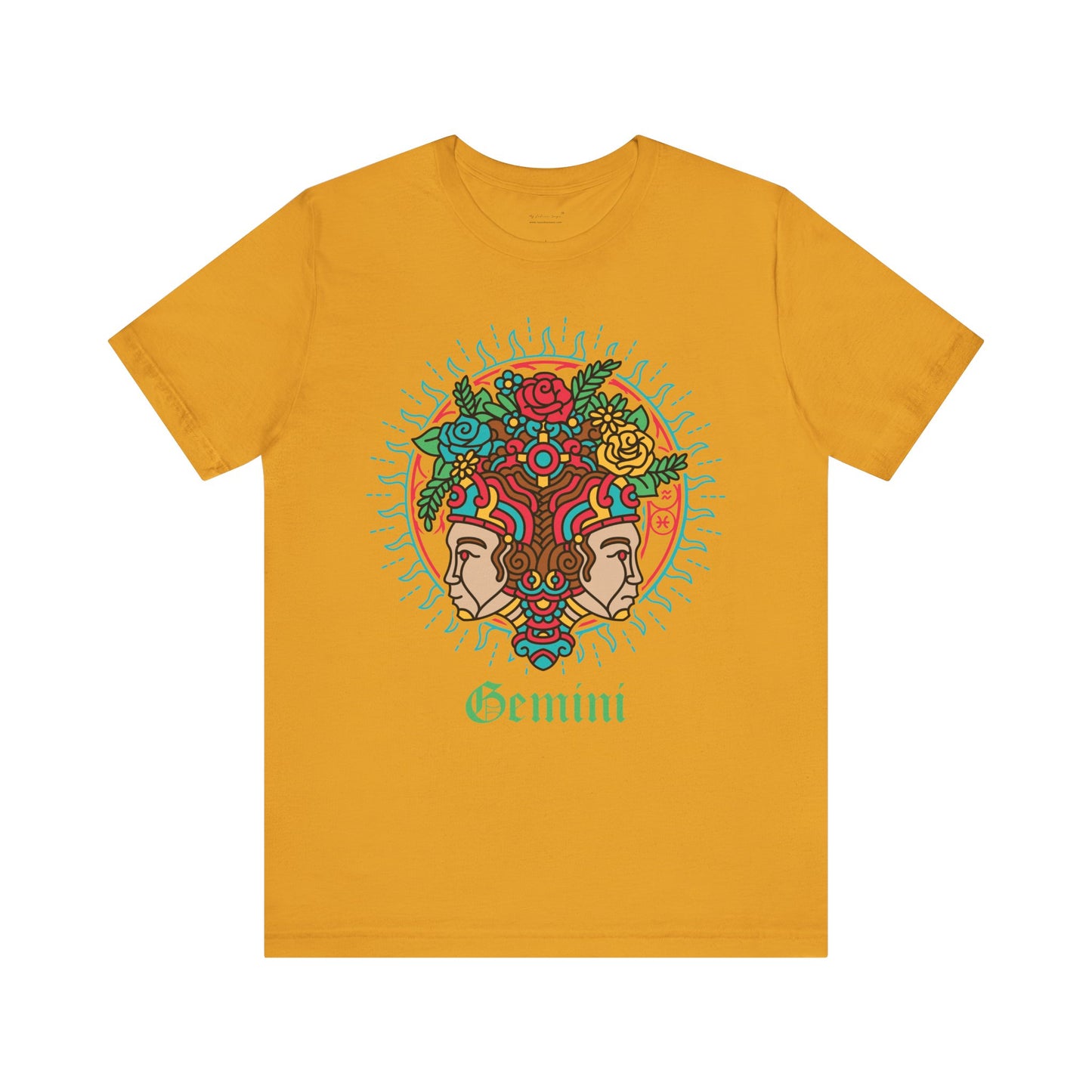 Gemini Round Unisex T-Shirt