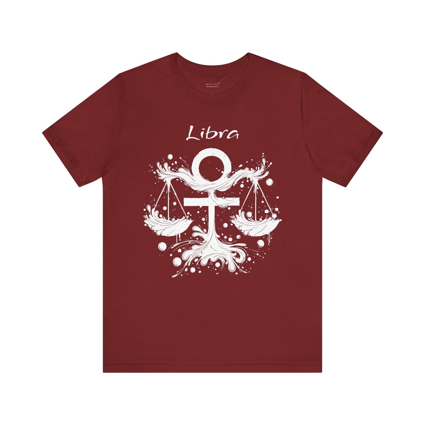 Libra White Splash Unisex T-Shirt