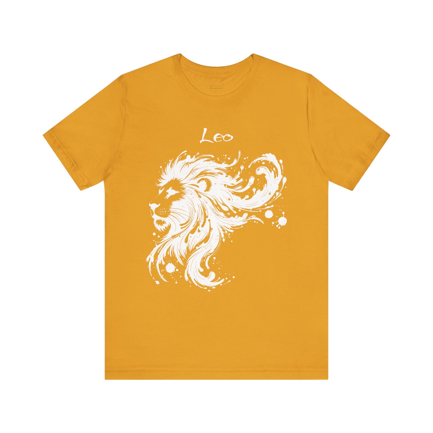 Leo White Splash Unisex T-Shirt