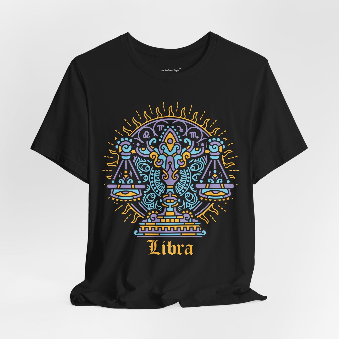 Libra Round Unisex T-Shirt