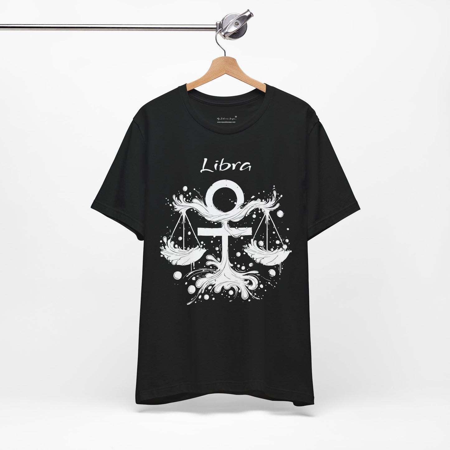 Libra White Splash Unisex T-Shirt