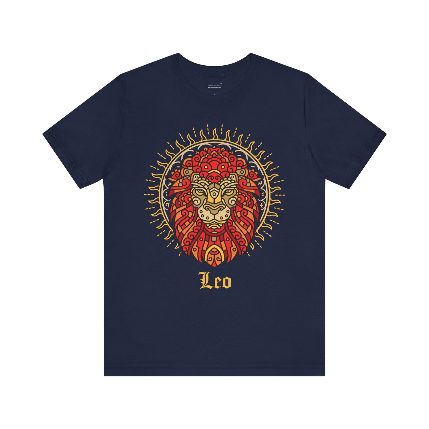 Leo Round Unisex T-Shirt