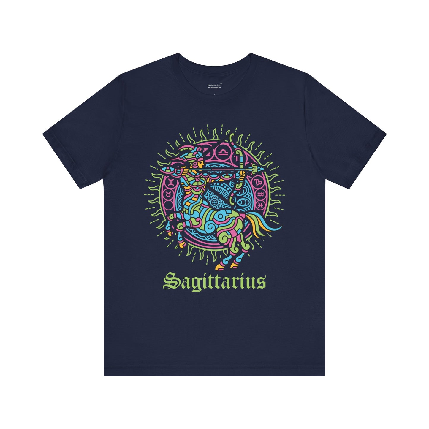 Sagittarius Round Unisex T-Shirt