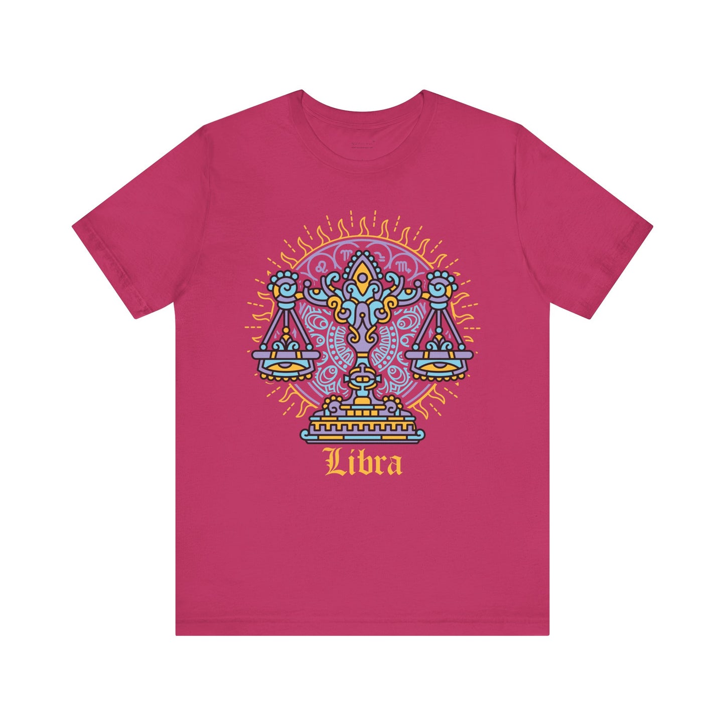 Libra Round Unisex T-Shirt
