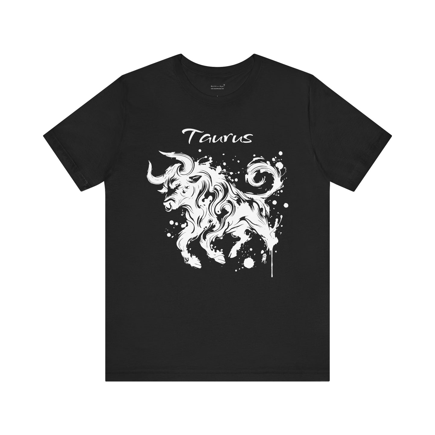 Taurus White Splash Unisex T-Shirt