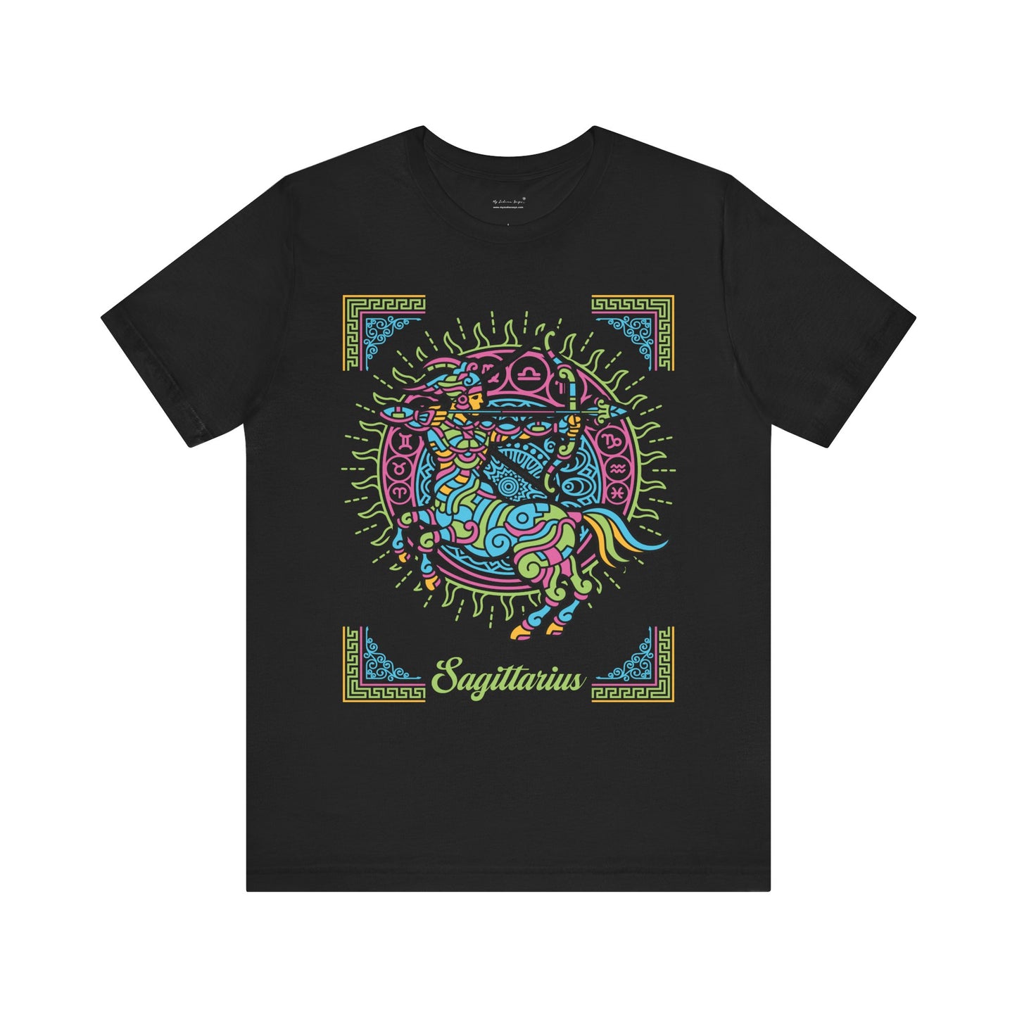 Sagittarius Framed Unisex T-Shirt