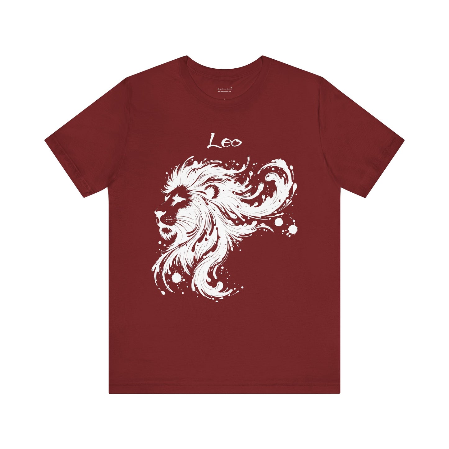 Leo White Splash Unisex T-Shirt