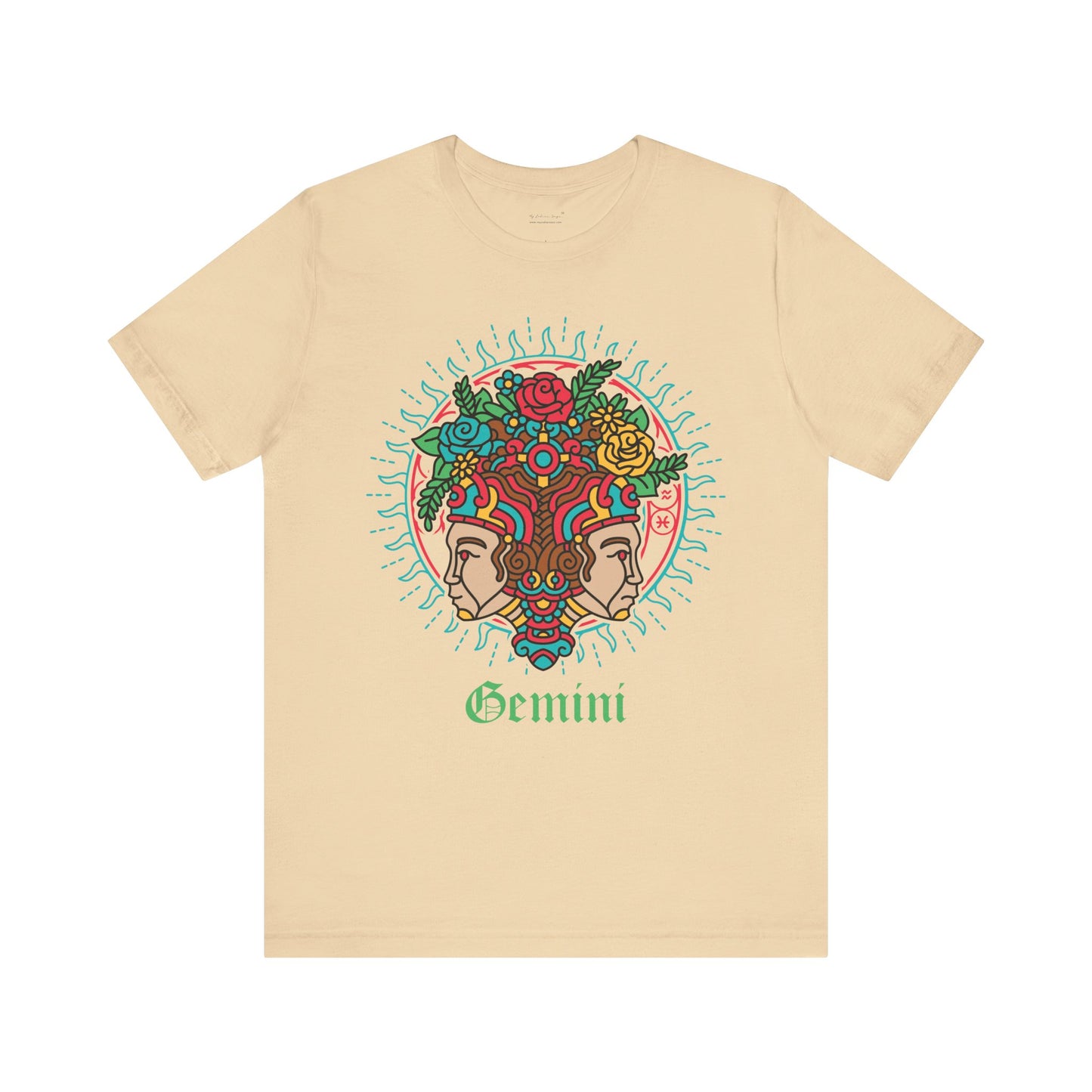 Gemini Round Unisex T-Shirt