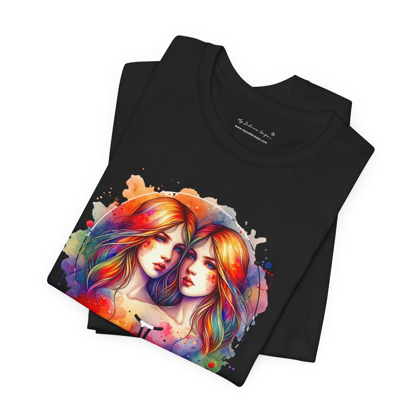 Gemini Watercolor Unisex T-Shirt
