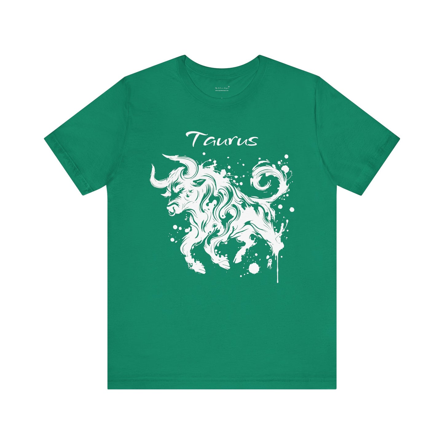 Taurus White Splash Unisex T-Shirt