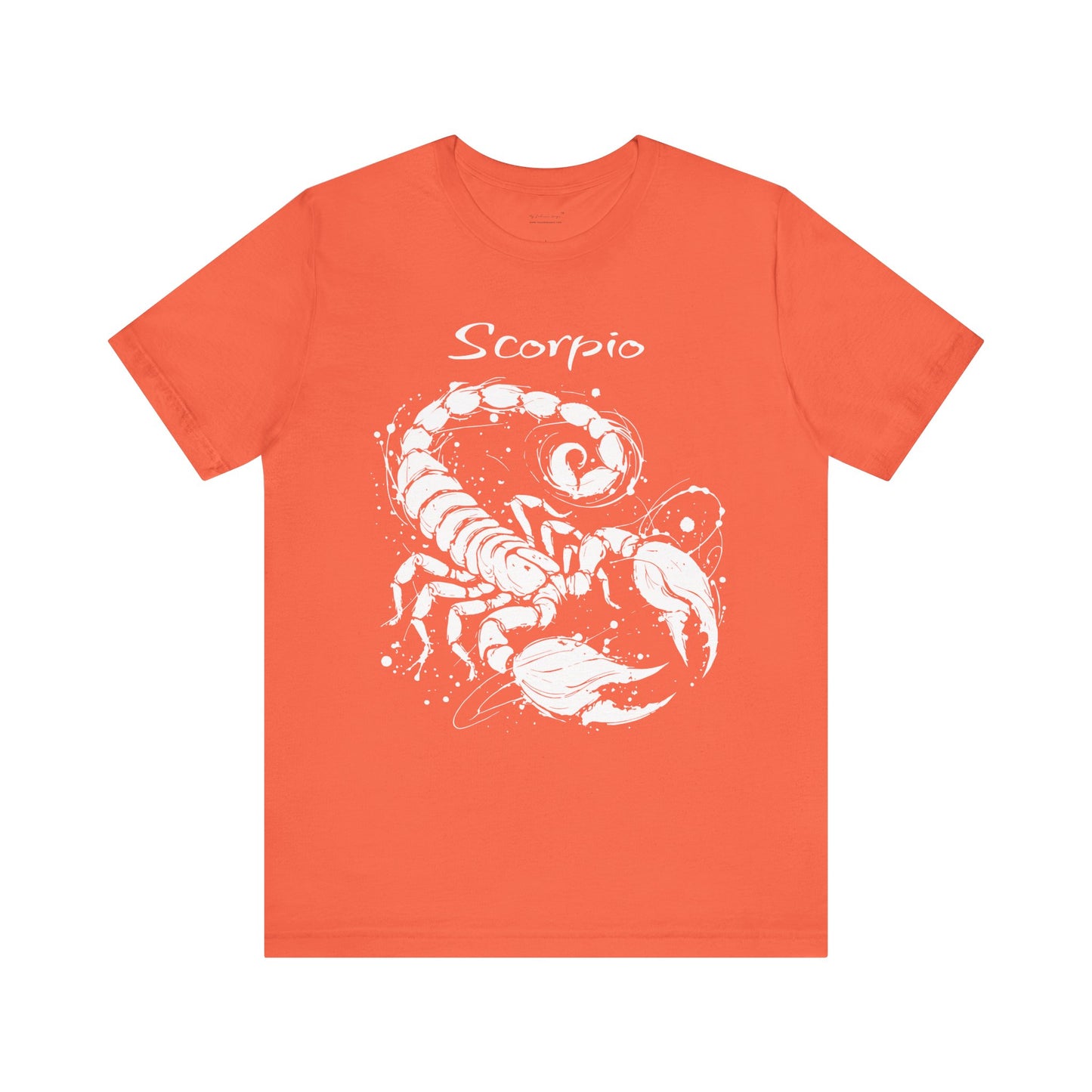 Scorpio White Splash Unisex T-Shirt