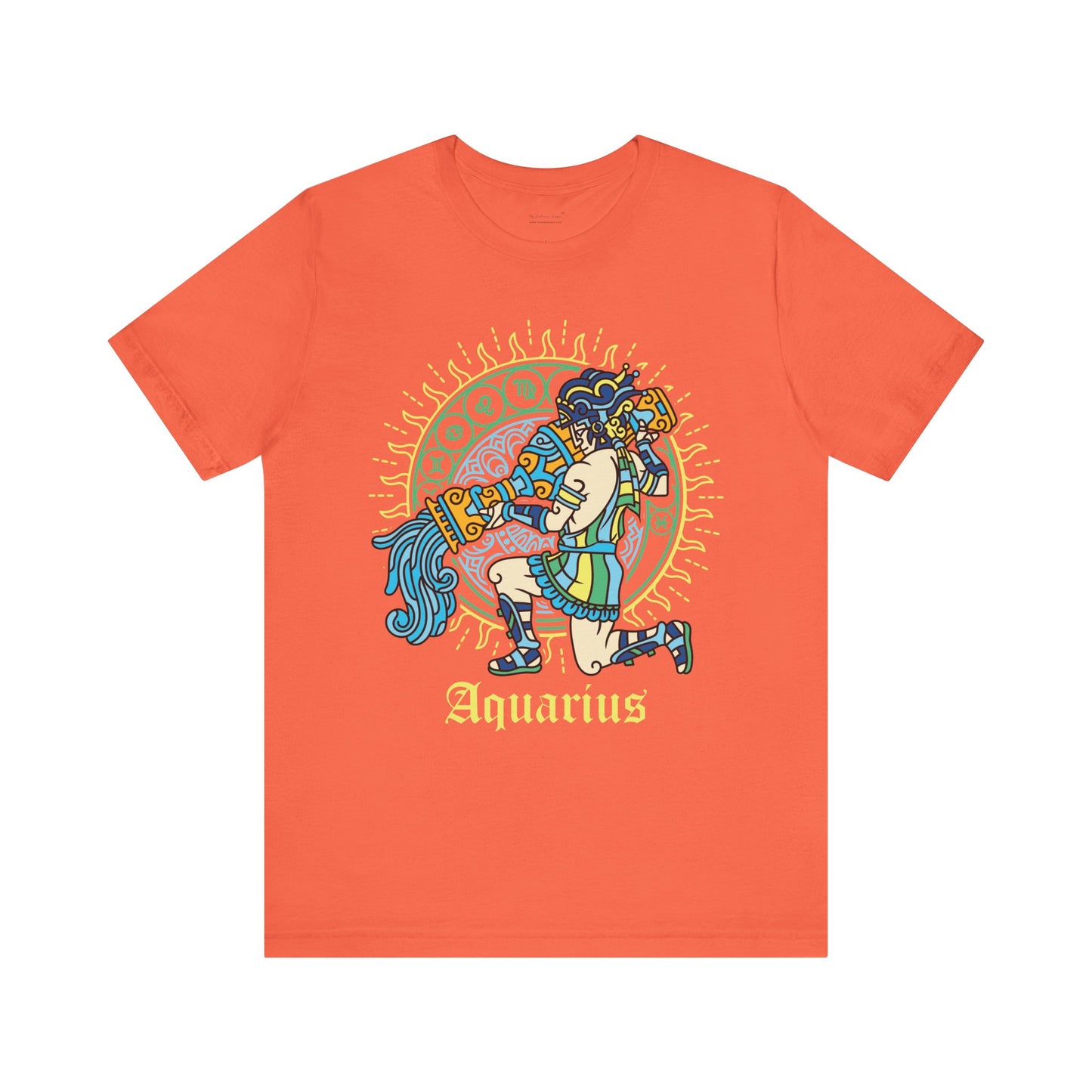 Aquarius Round Unisex T-Shirt
