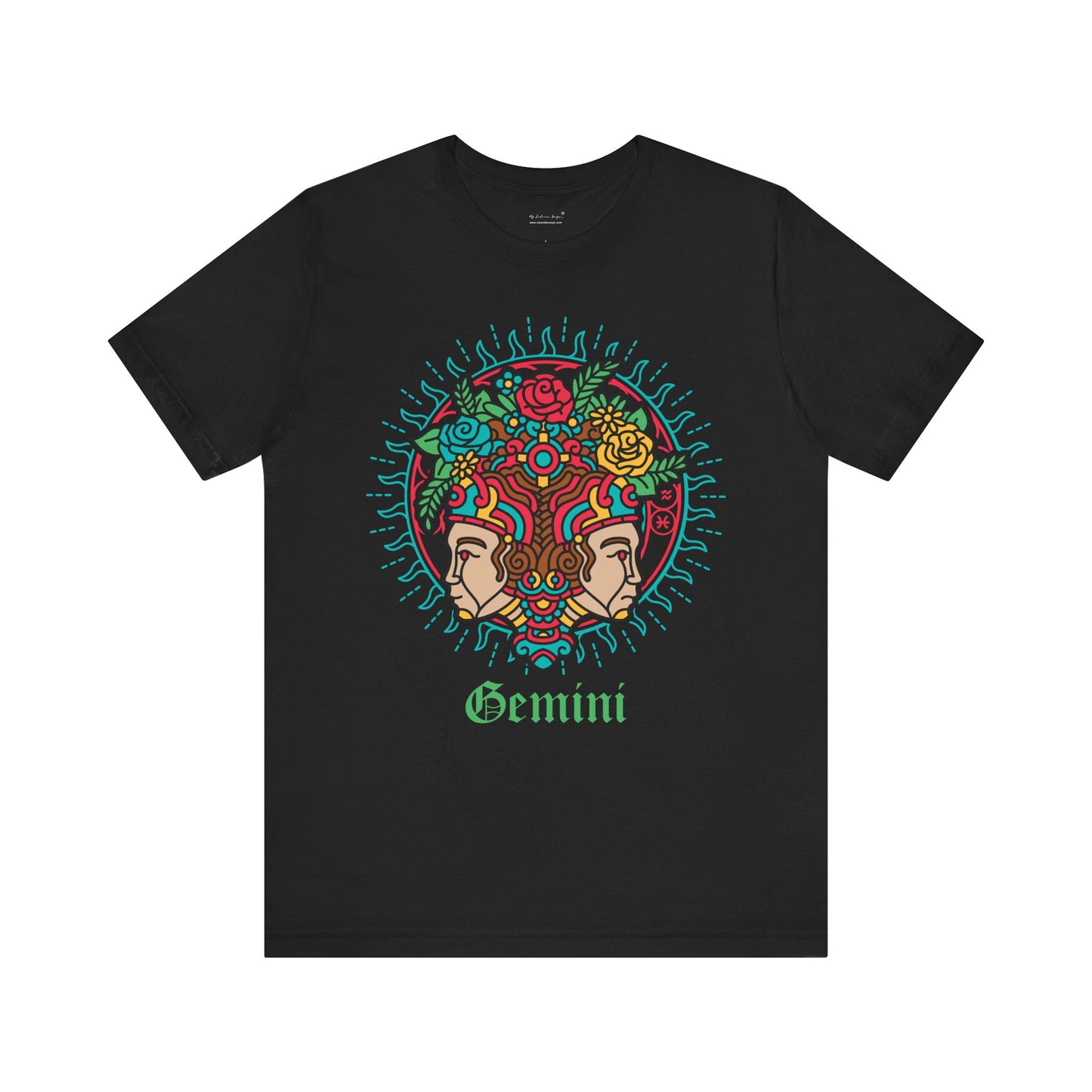 Gemini Round Unisex T-Shirt