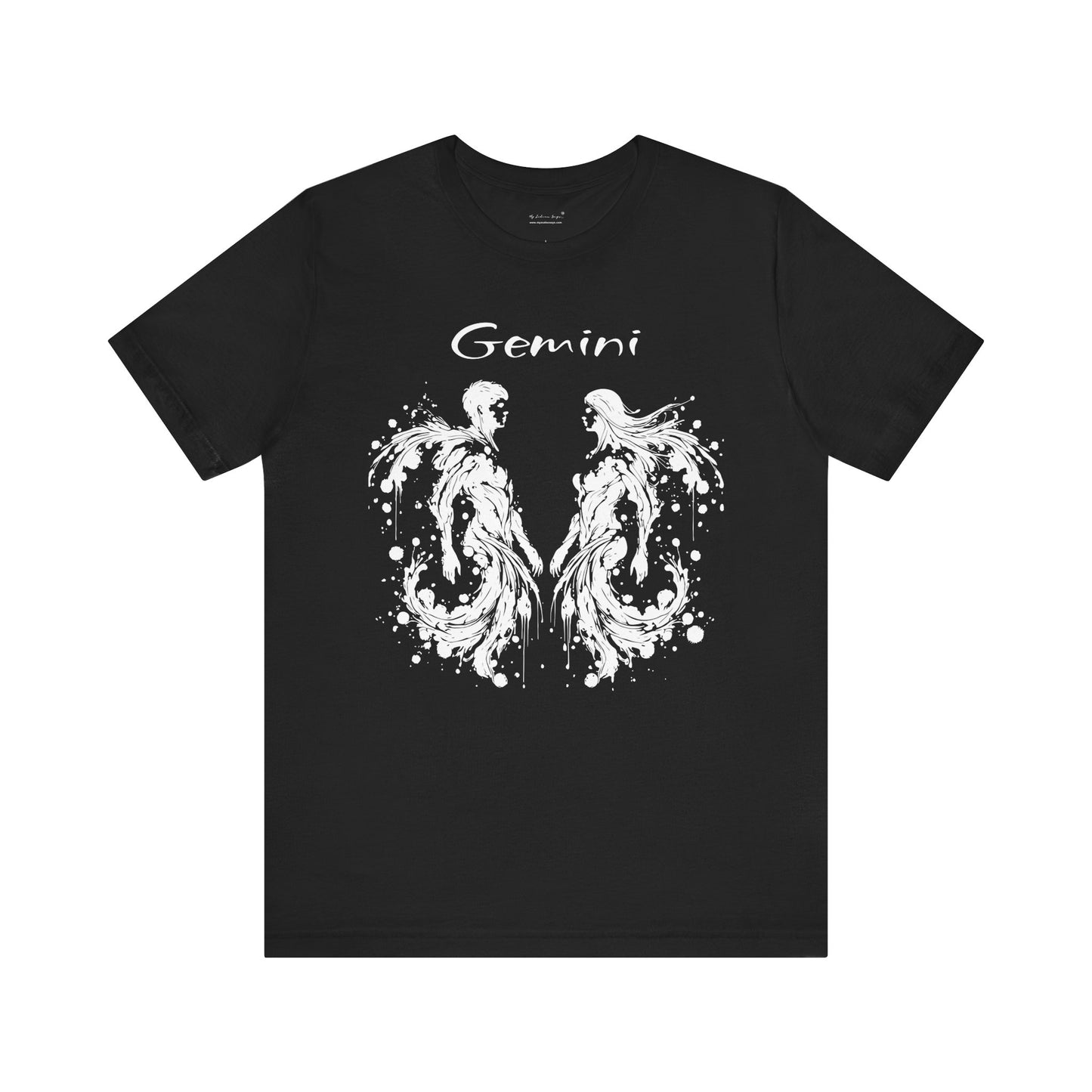 Gemini White Splash Unisex T-Shirt