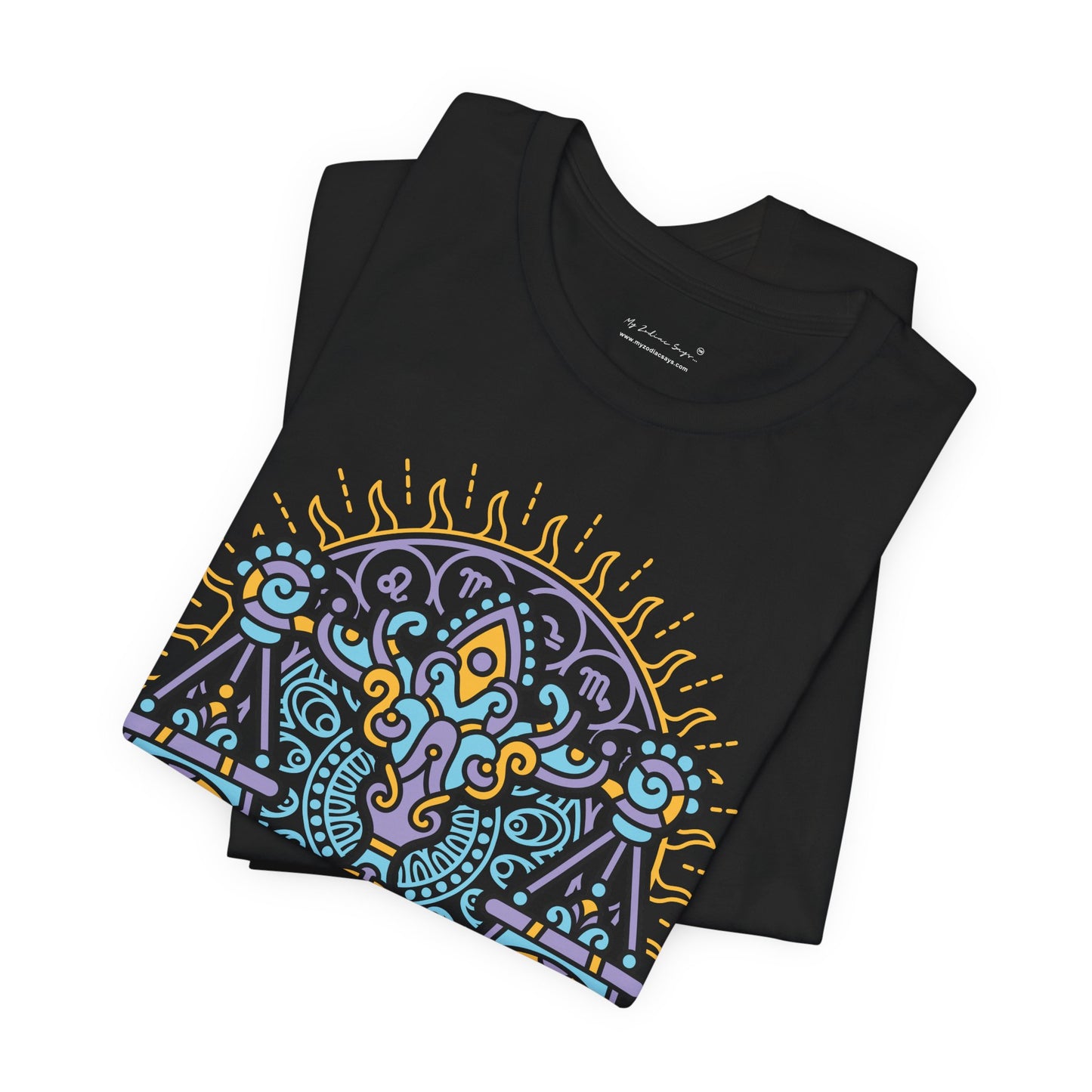 Libra Round Unisex T-Shirt