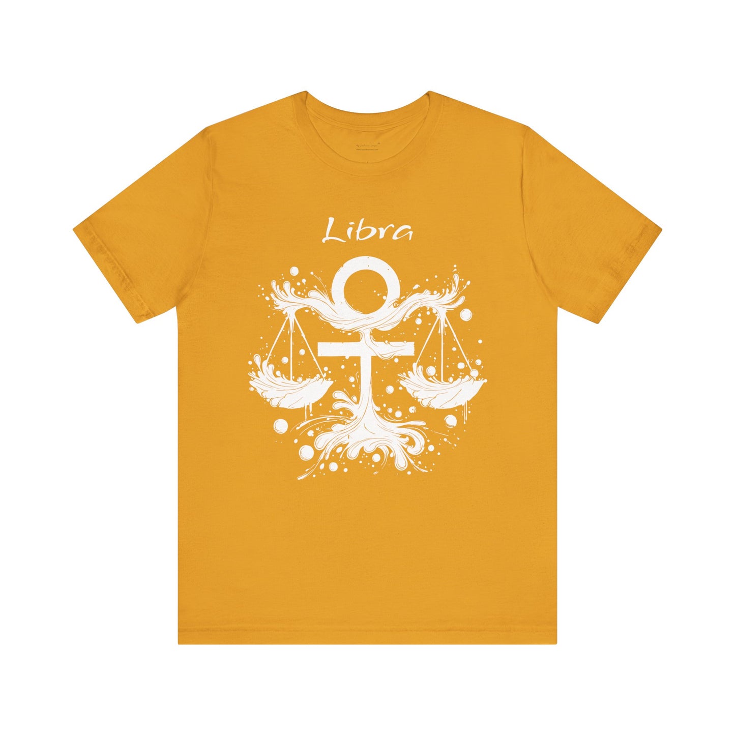Libra White Splash Unisex T-Shirt