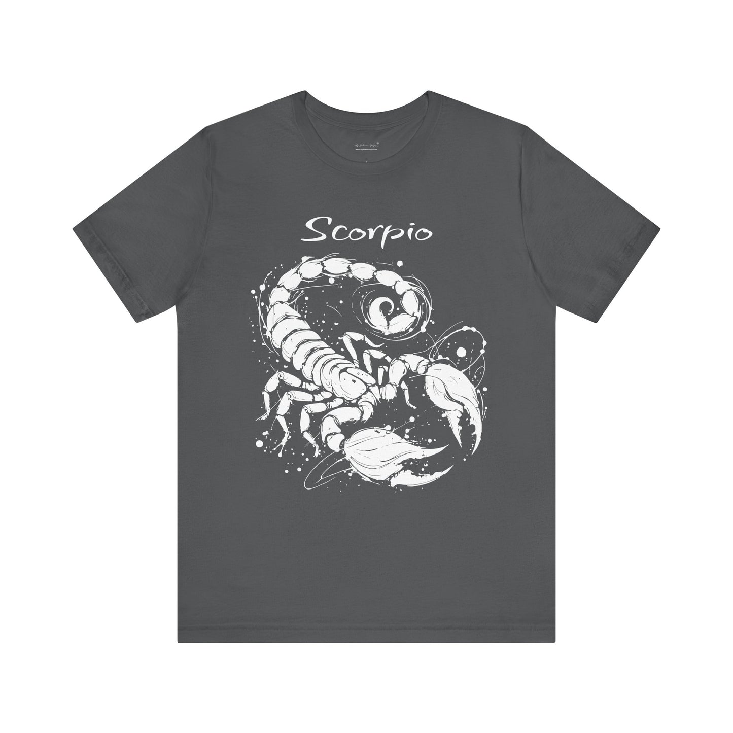 Scorpio White Splash Unisex T-Shirt