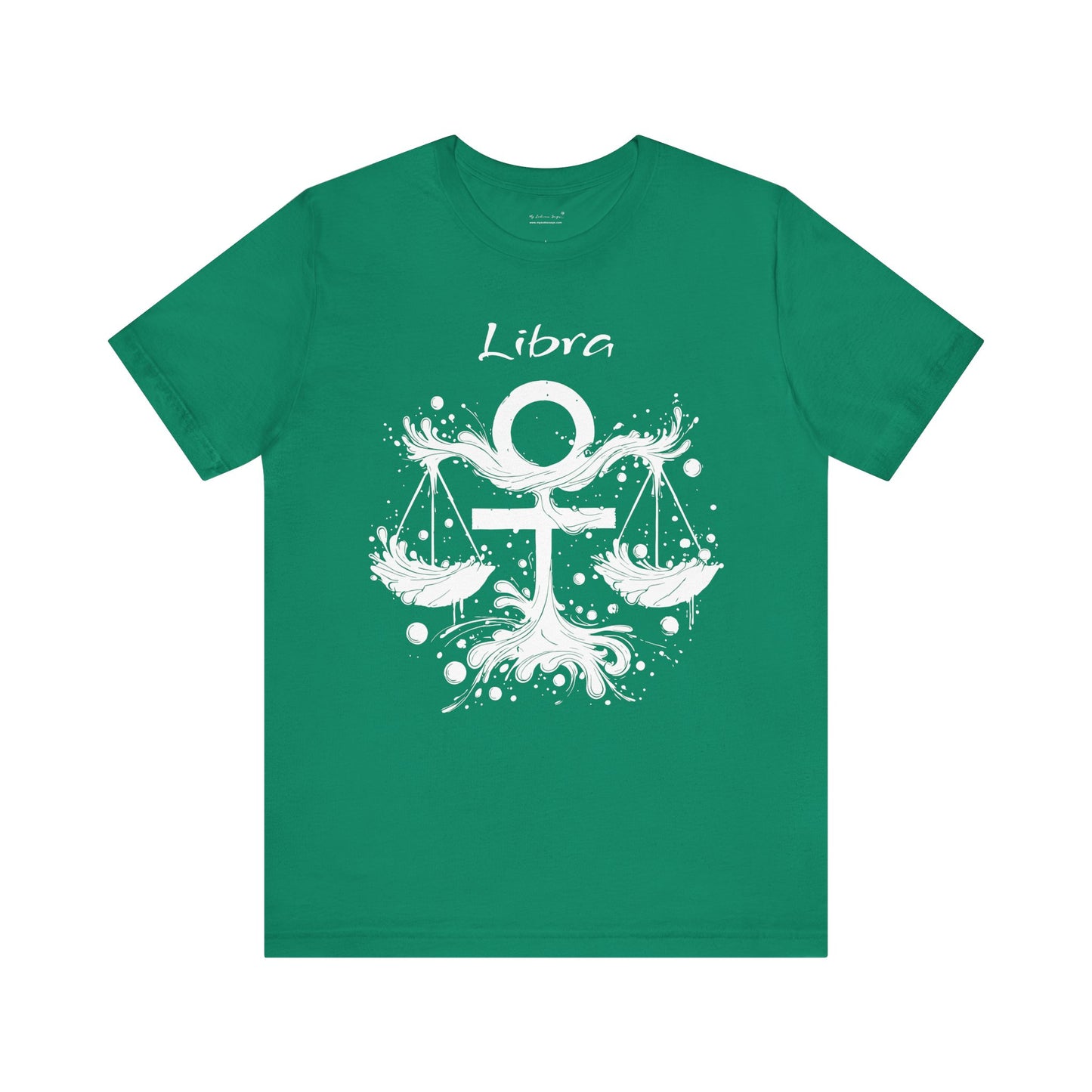 Libra White Splash Unisex T-Shirt