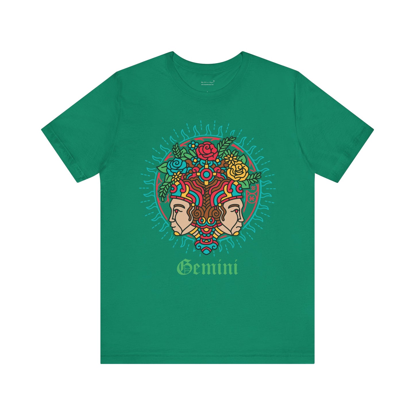 Gemini Round Unisex T-Shirt