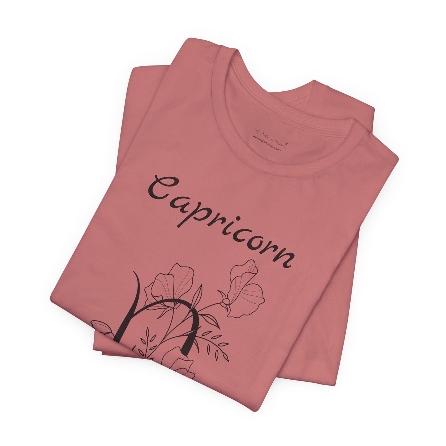 Capricorn Blossom Unisex T-Shirt