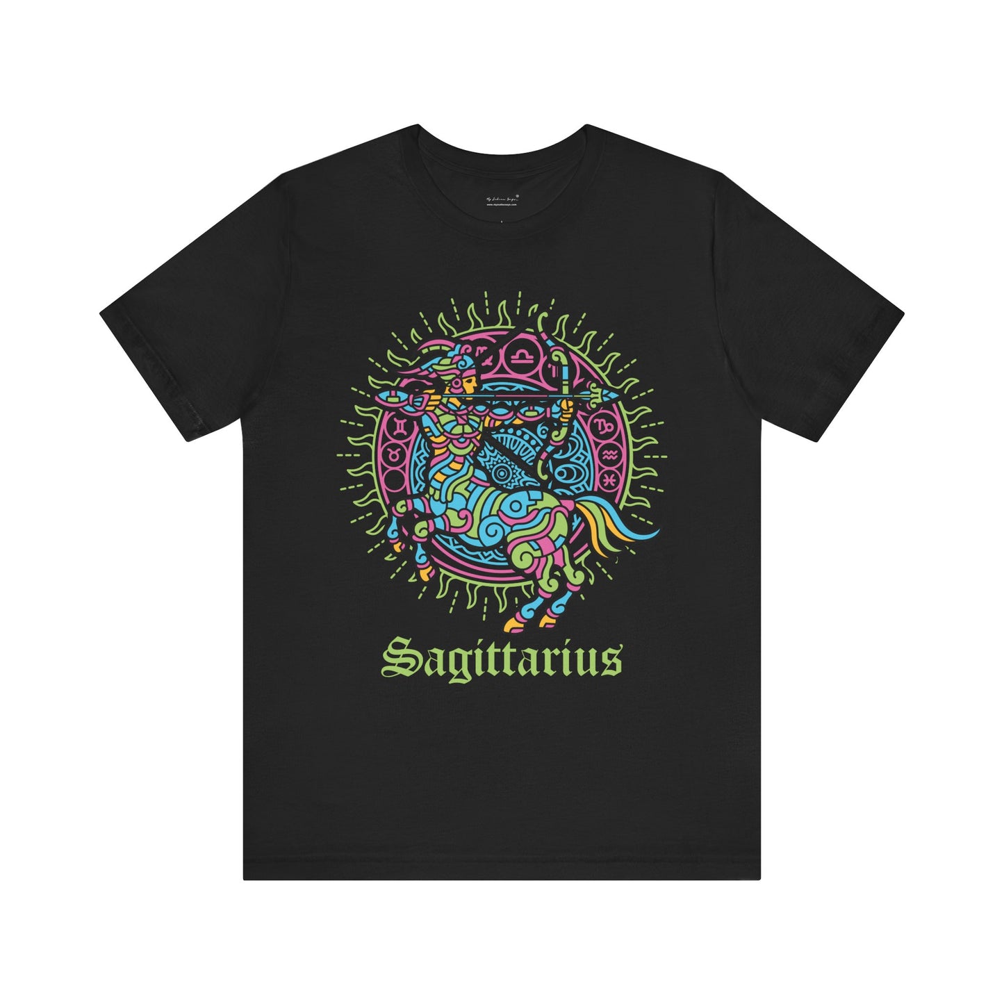 Sagittarius Round Unisex T-Shirt
