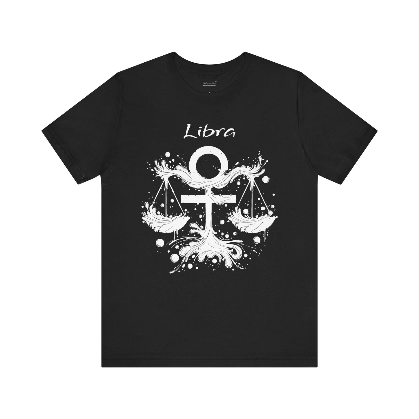 Libra White Splash Unisex T-Shirt