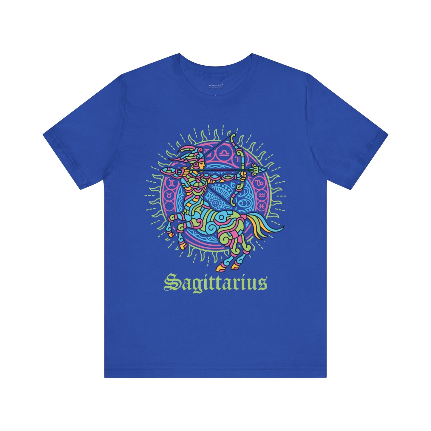 Sagittarius Round Unisex T-Shirt