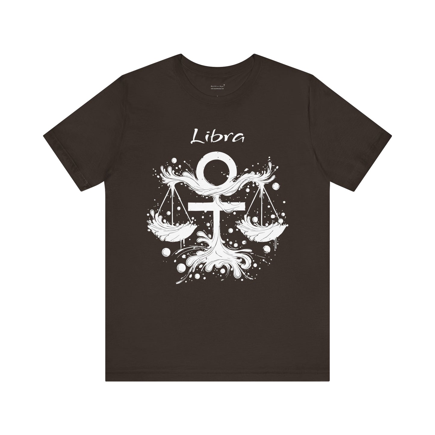 Libra White Splash Unisex T-Shirt