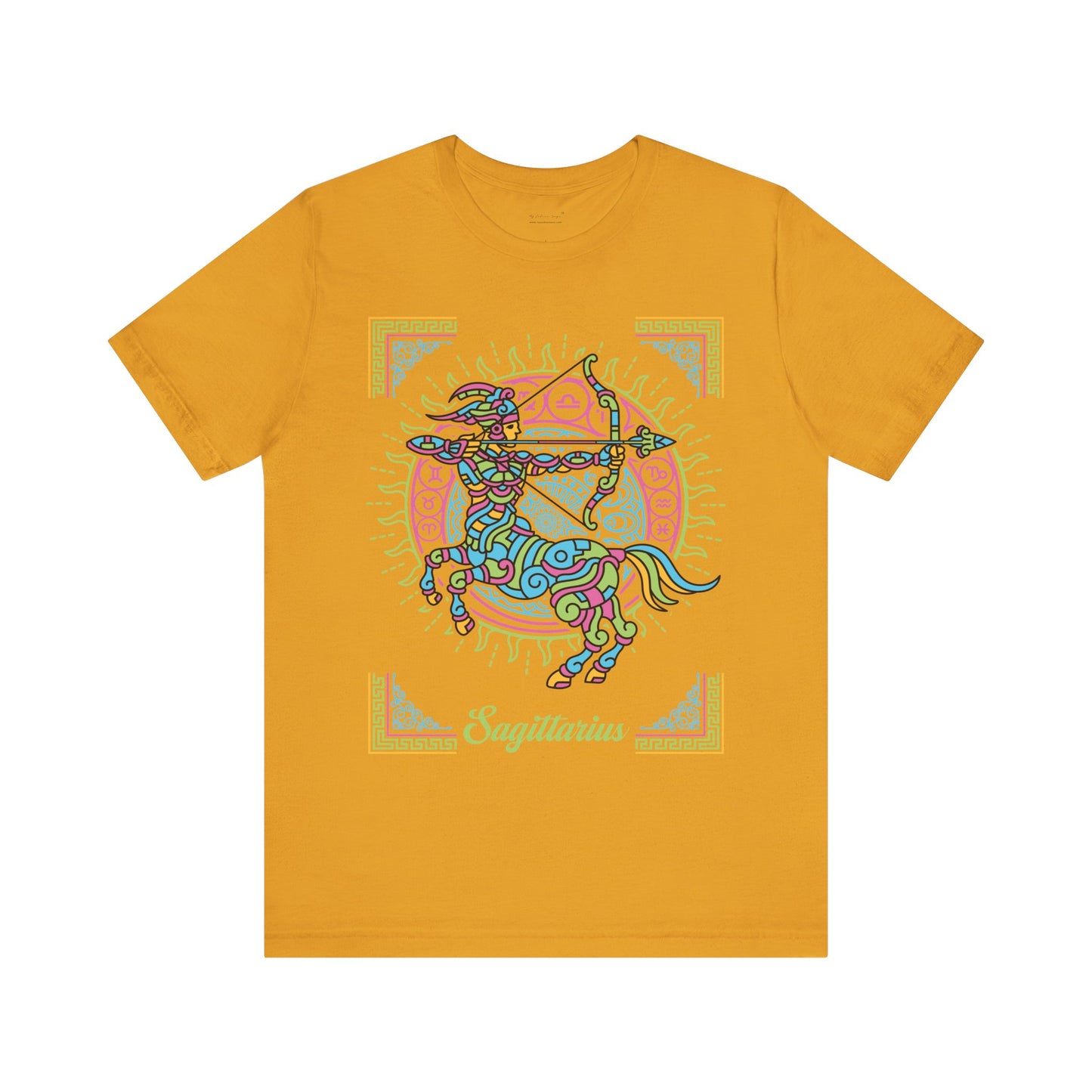 Sagittarius Framed Unisex T-Shirt