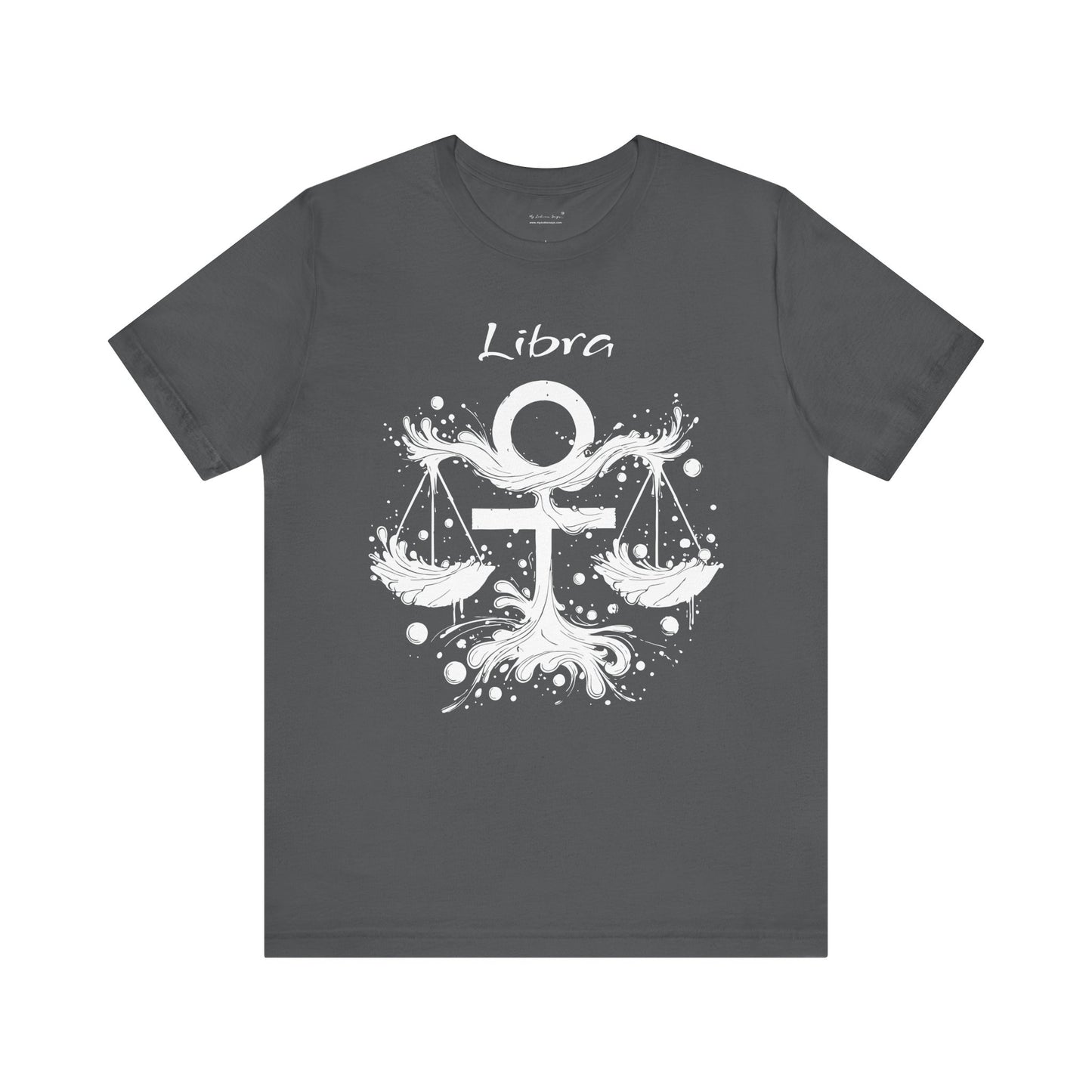 Libra White Splash Unisex T-Shirt