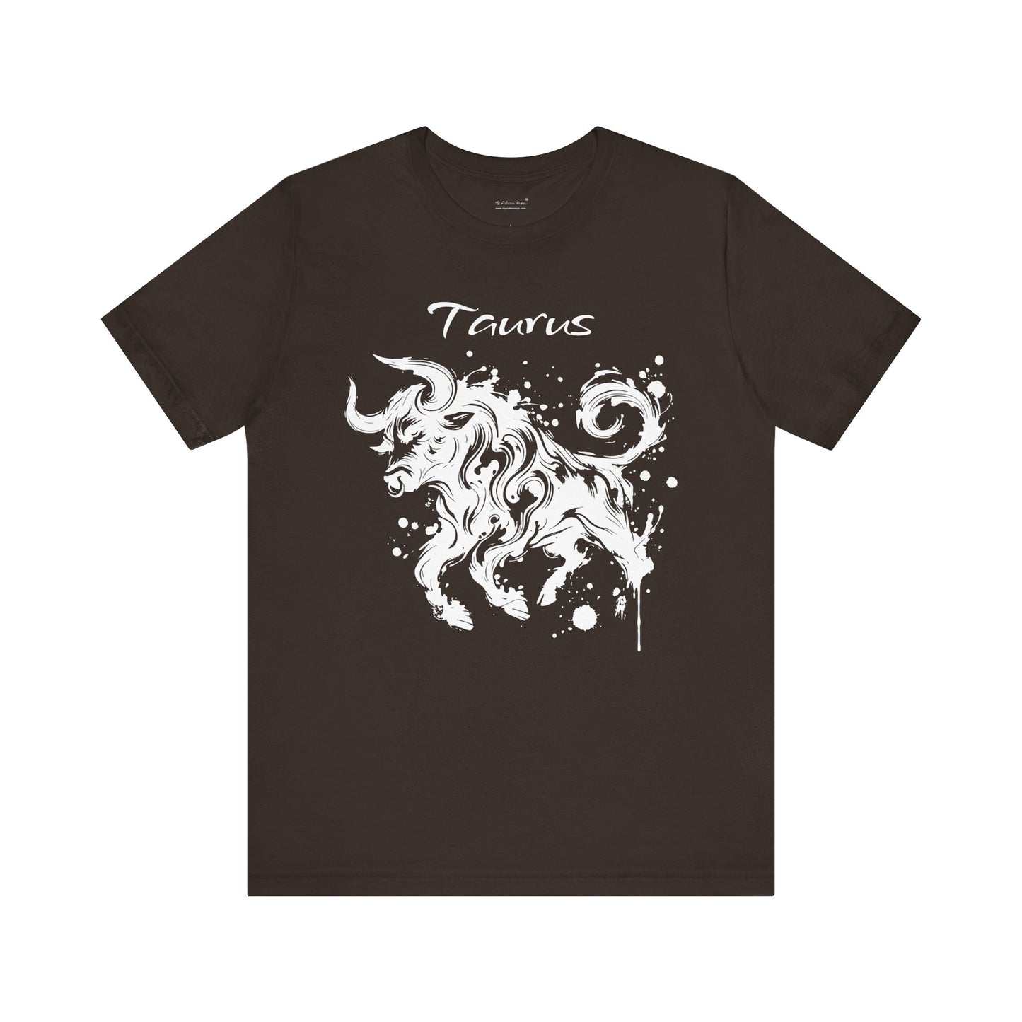 Taurus White Splash Unisex T-Shirt