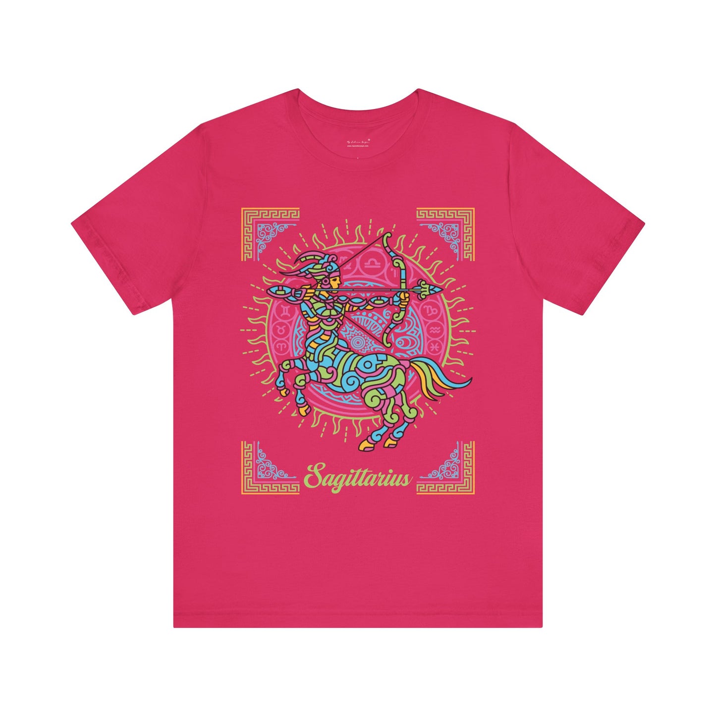 Sagittarius Framed Unisex T-Shirt