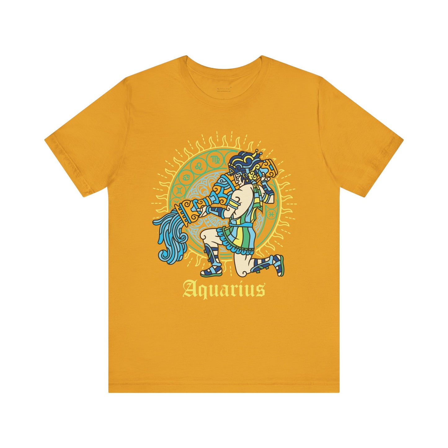 Aquarius Round Unisex T-Shirt