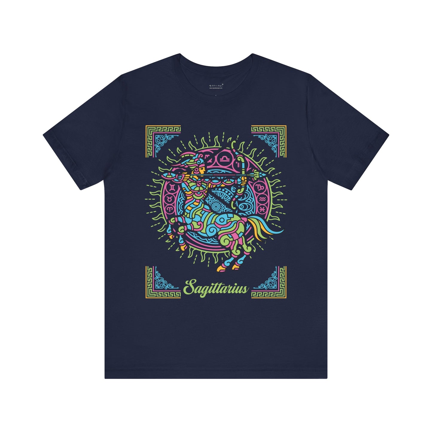 Sagittarius Framed Unisex T-Shirt