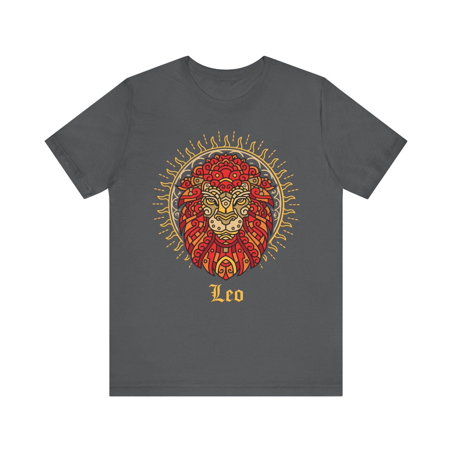 Leo Round Unisex T-Shirt