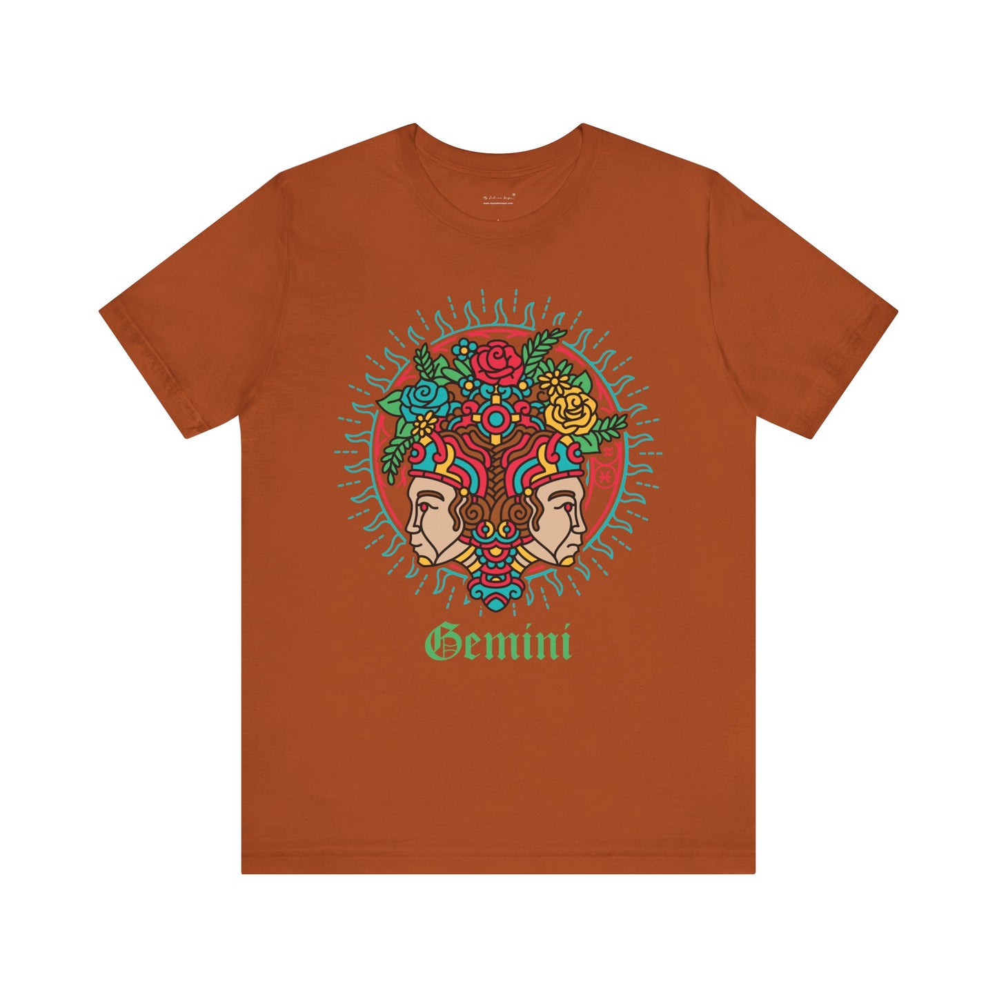 Gemini Round Unisex T-Shirt