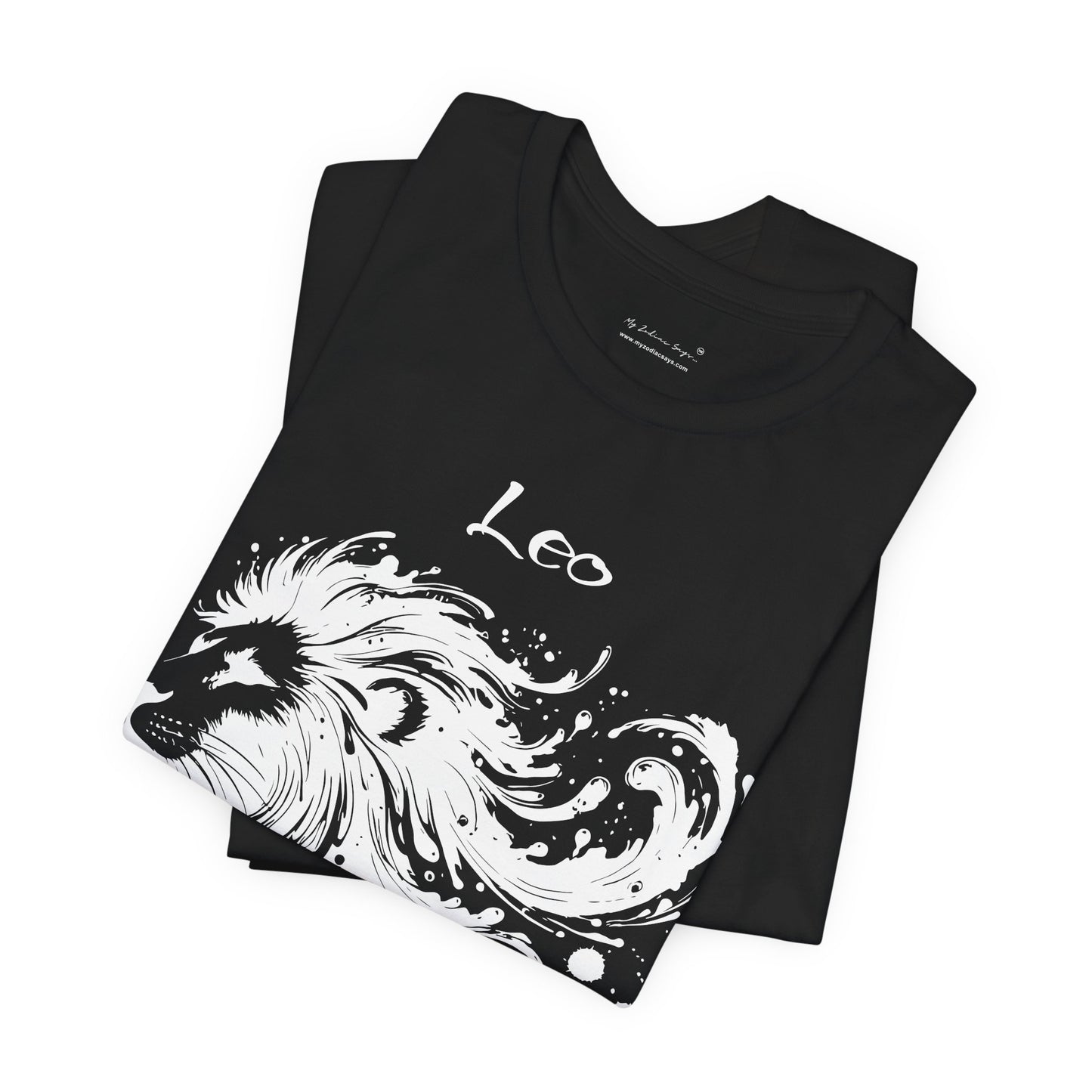 Leo White Splash Unisex T-Shirt