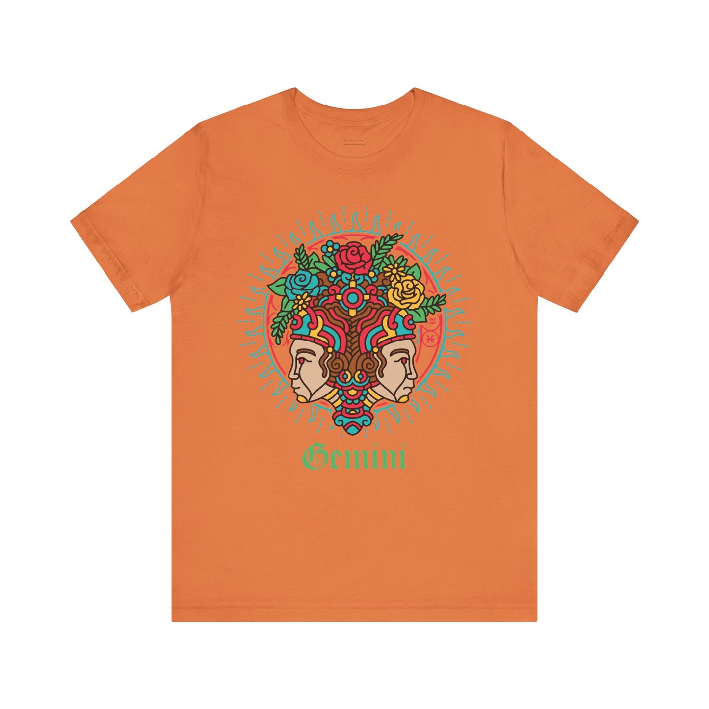 Gemini Round Unisex T-Shirt