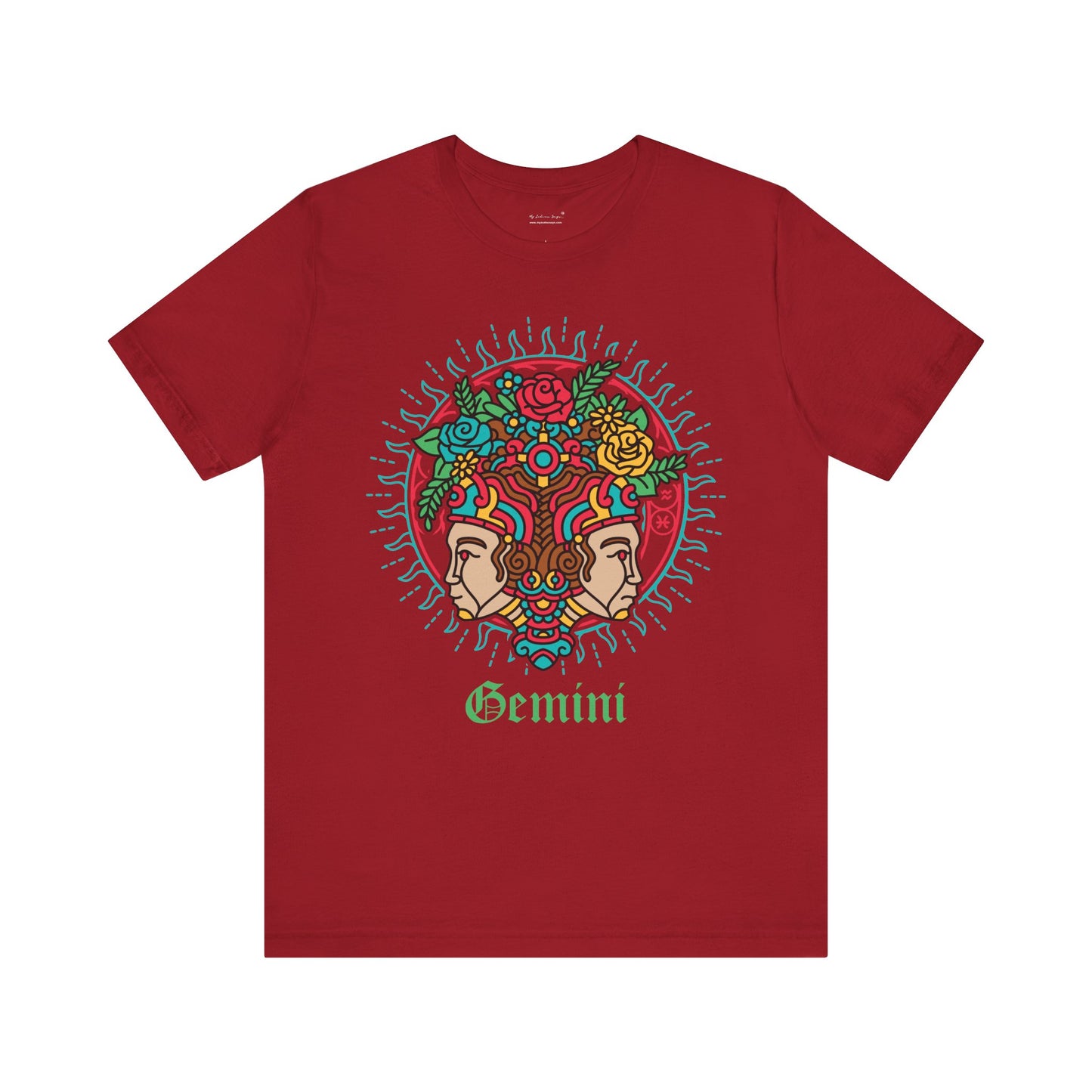 Gemini Round Unisex T-Shirt