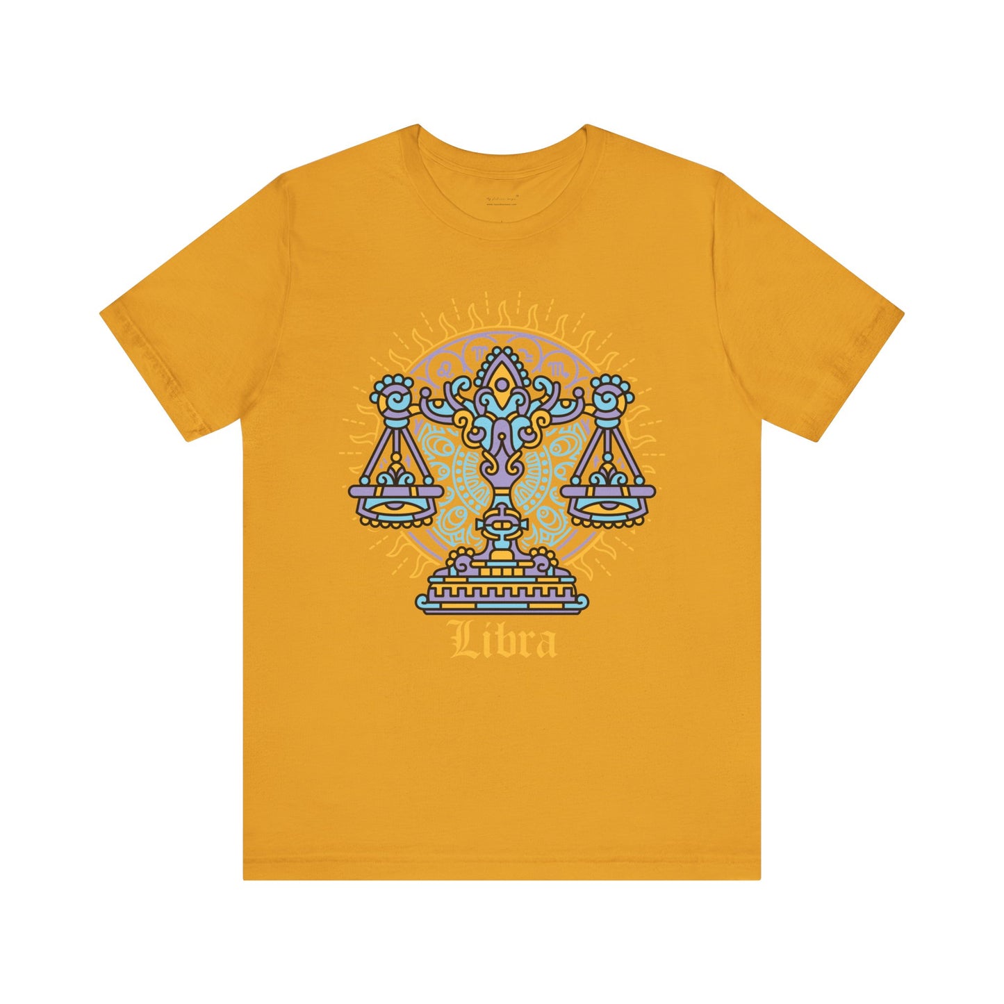 Libra Round Unisex T-Shirt