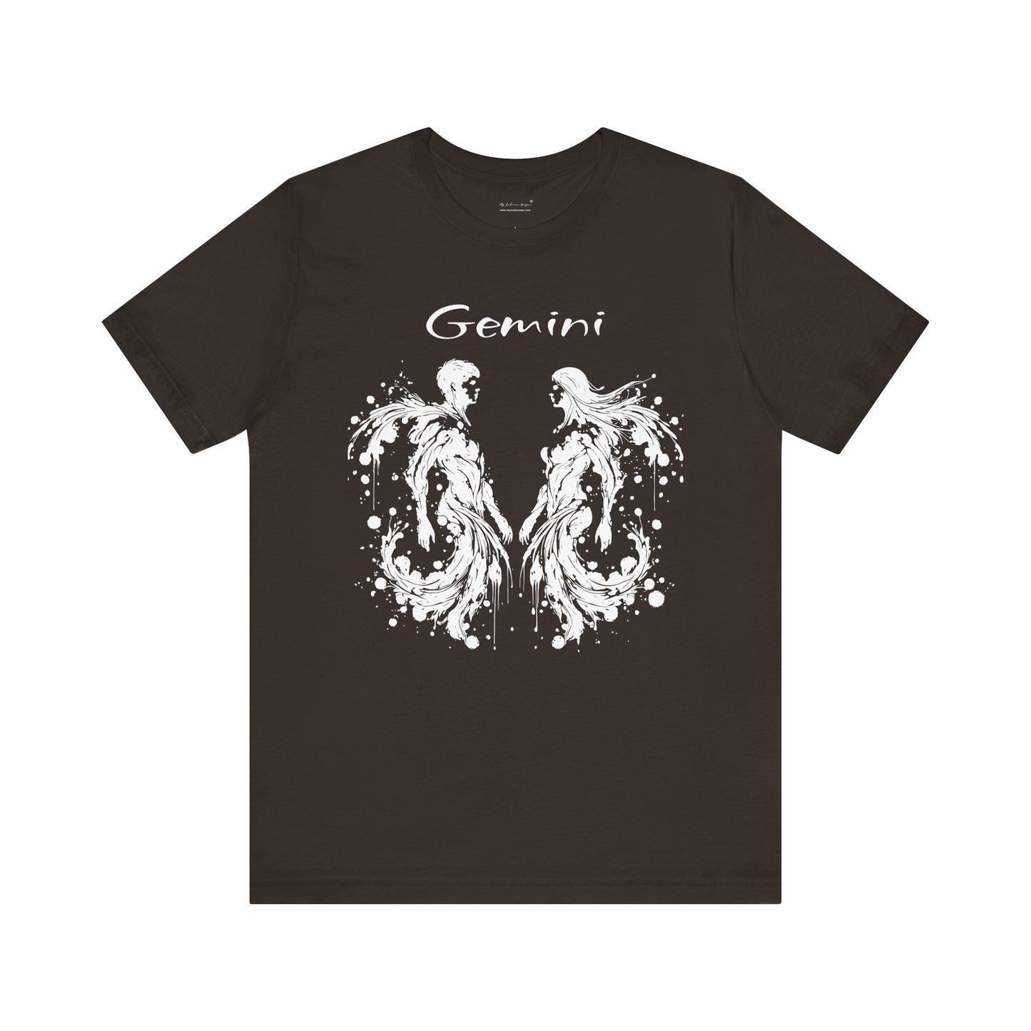Gemini White Splash Unisex T-Shirt