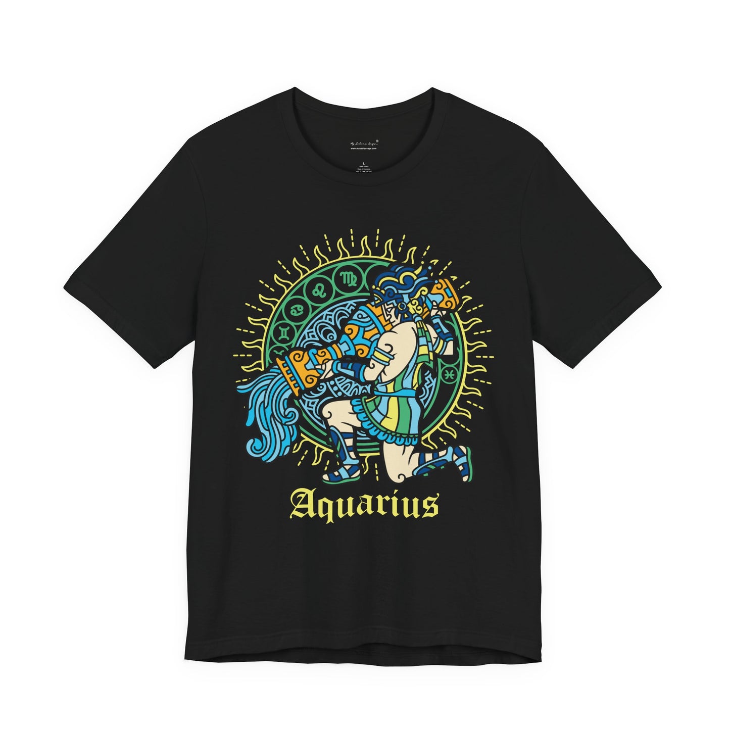 Aquarius Round Unisex T-Shirt