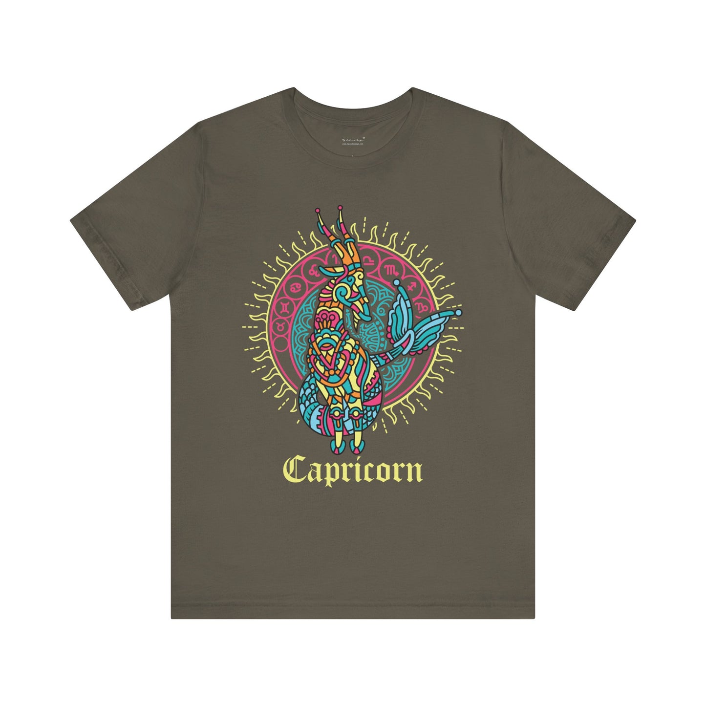 Capricorn Round Unisex T-Shirt