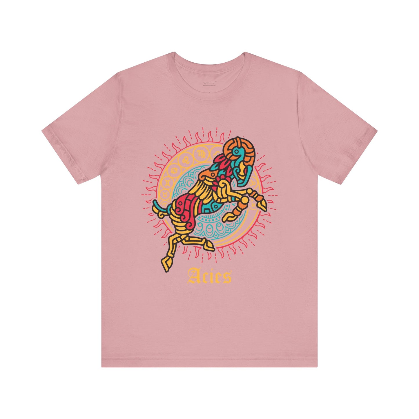 Aries Round Unisex T-Shirt