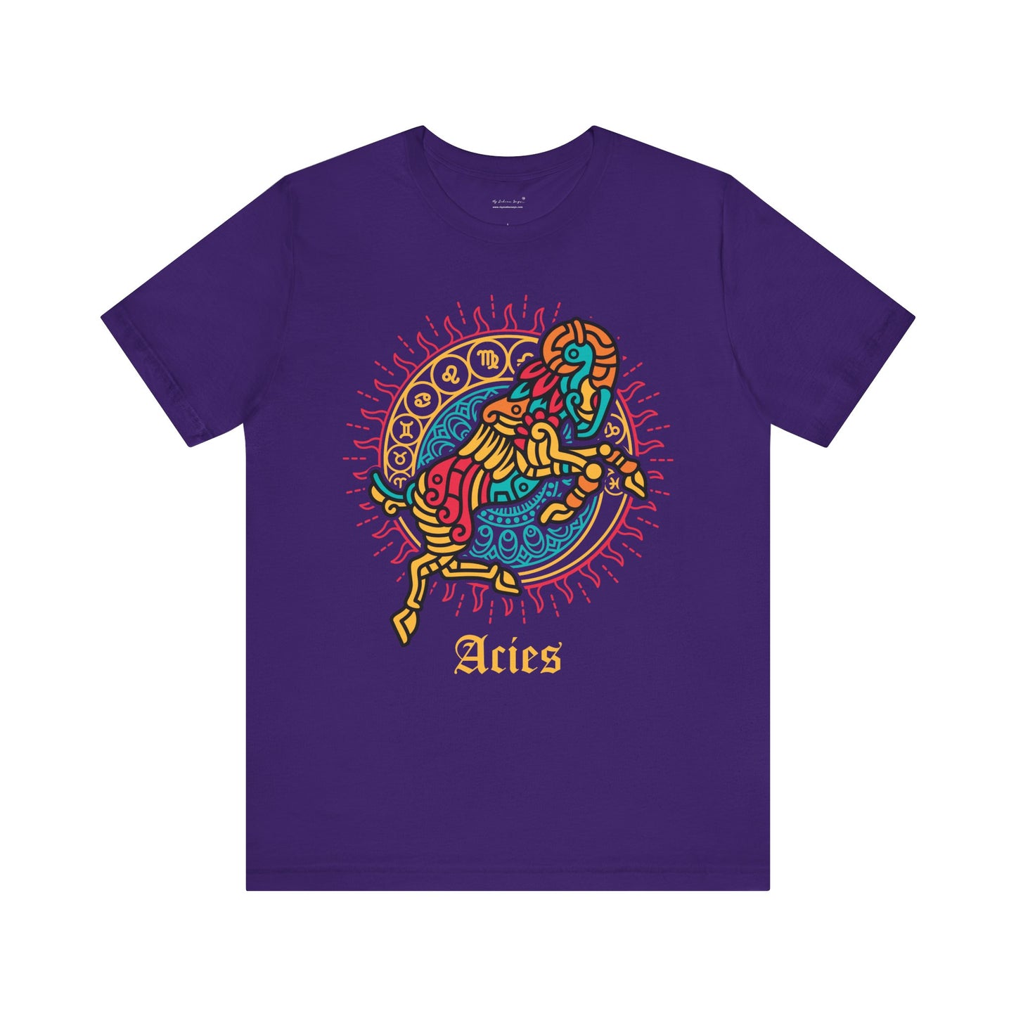 Aries Round Unisex T-Shirt